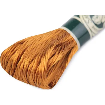 Vyšívací příze DMC Mouliné Satén, barva S976 Artisan