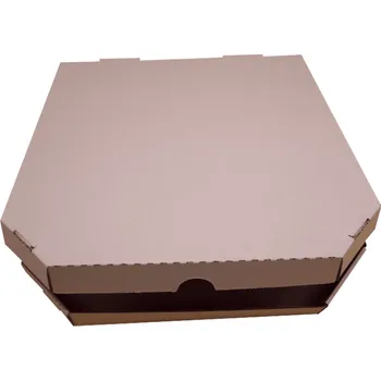Krabice na pečivo Pizza krabice hnědá 350x350x40 mm