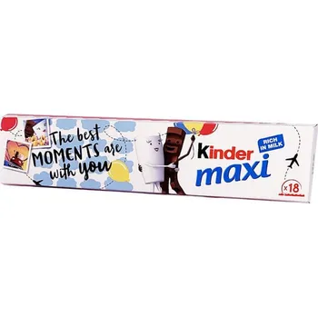 Čokoládová tyčinka Kinder Maxi 18 x 21 g