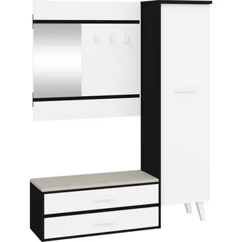 Předsíňová stěna (předsíň) Nordis - Moderní předsíňová stěna