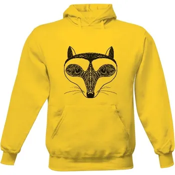 Pánská mikina Pánská mikina s kapucí s potiskem Mikina racoon studios pánské