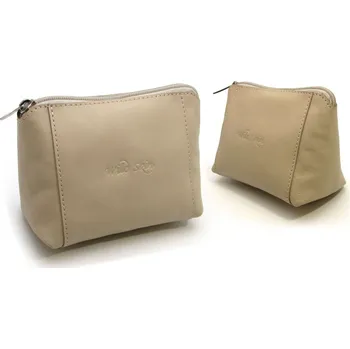 Kosmetická taška Dámská toaletní taštička DAFNÉ Barva: NAPPA béžová