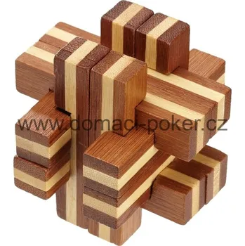 Hlavolam Philos Green games babusový hlavolam - Philos bamboo Cross Road - Křižovatka 6060