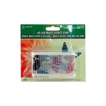 Vánoční dekorace Velleman MK170 animovaná hvězda s LED stavebnice