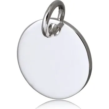 Přívěsek Šperky4U Ocelový přívěšek kolečko, 8 mm - DR1311-08