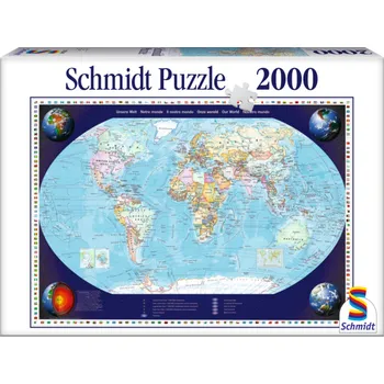 Puzzle Schmidt Náš svět 2000 dílků