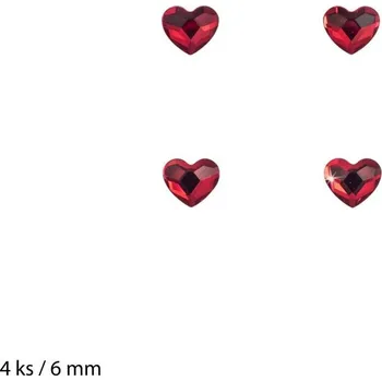 Náhrdelník SO.nia BareSkin Jewels Srdíčko / Heart Červená