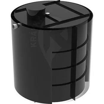 Cistirna-jimka.cz Nádrž na pitnou vodu dvouplášťová - objem 8 m³ z certifikovaného PP kruhová