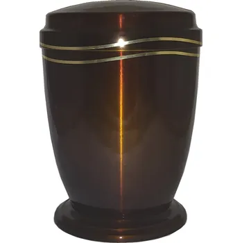 Smuteční dekorace Obal hliníkový, hluboká hnědá