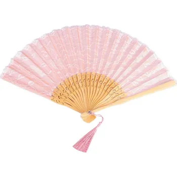 Vějíř krajkový, barva 5 růžová světlá