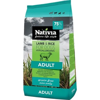 Nativia Dog Adult Lamb/Rice, 3 kg