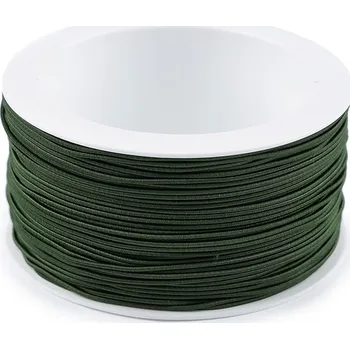 Kulatá pruženka Ø1,2 mm, barva 7803 zelená lesní