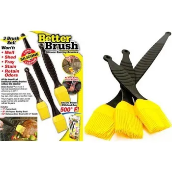 Silikonové mašlovačky Better Brush 3ks