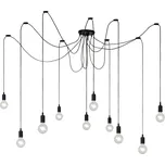 Lucide 08408/10/30 FIX MULTIPLE - Závěsný retro desetiramenný lustr 10x E27 (Závěsné retro svítidlo s deseti objímkami)