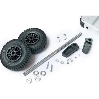 Sada bantamových koleček, pr. 220 mm pro hliníkový pojízdný box, objem 105 l