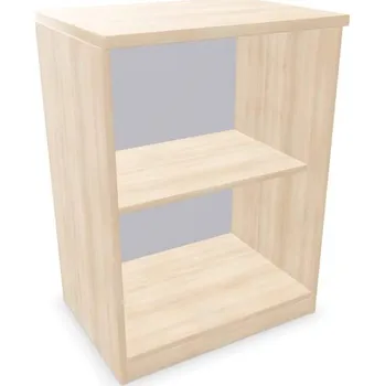 Policová skříň Kancelářská skříň - regál, v x š x h: 825 x 600 x 445 mm, barva akácie