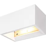 BIG WHITE / SLV 1002238 PLASTRA - Nástěnné sádrové svítidlo 1 x R7S (Sádrové svítidlo na zeď, přetíratelné interiérovými barvami)