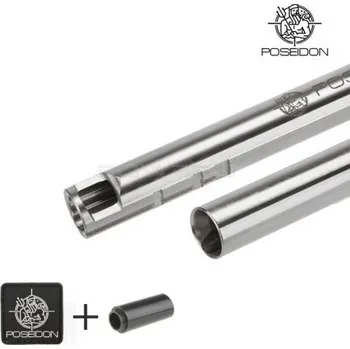 Airsoft Poseidon Niklovaná hlaveň 6,05mm se vzduchovou drážkou (509mm)