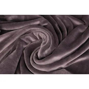 Oděvní samet v šedé barvě 03314/054