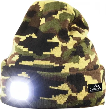 Čepice Cattara Army s LED svítilnou uni