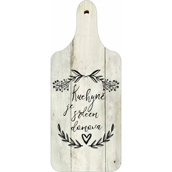 Kuchyňské prkénko Dekorační prkénko - Srdce domova