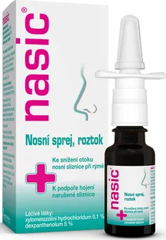 Lék na kašel, rýmu a nachlazení Nasic Nosní sprej 10 ml