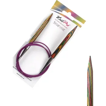 Jehlice KnitPro Symfonie kruhové fixní jehlice 9mm 100cm (KnitPro Symfonie kruhové jehlice 9mm 100cm)