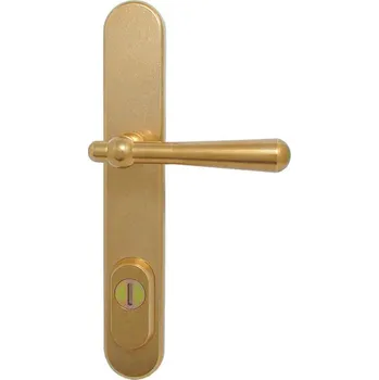 Dveřní kování BERNAT MOUNTING Bernat bezpečnostní kování Casual K1 Provedení: PZL klika levá/klika, Povrchová úprava: surová mosaz, Rozteč: 92 mm