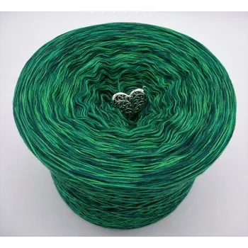 Příze Zelený melír 4m-1140m (Lady Dee's Manila)
