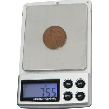 Domácí spotřebič Hütermann HS-500 digitální váha 500g x 0,1g kapesní..