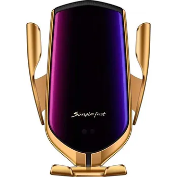 Držák do auta Chytrý držák do auta s Qi bezdrátovým nabíjením čidlem a odvzdušněním