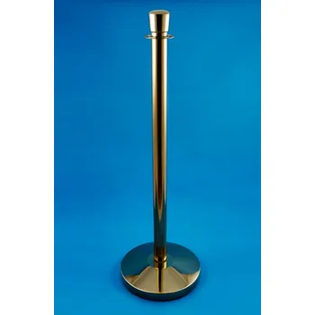 Plotový sloupek EXPOINT Zahrazovací sloupek pro lano cylindr ZLATÝ