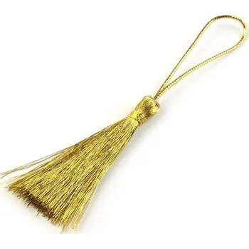 Střapec délka 50 mm, barva 2 zlatá