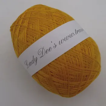 Příze Kurkuma 3n-250m (Lady Dee's Lace Garn - Kurkuma)