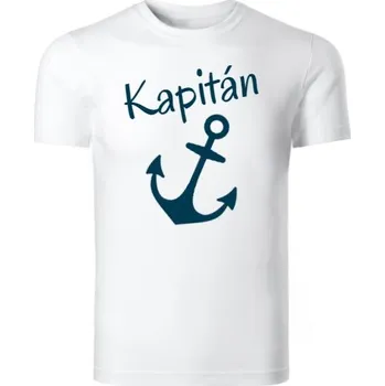 Pánské tričko Tričko k moři - Kapitán, unisex, Velikost: XL