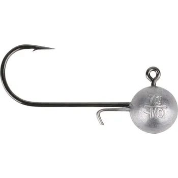 Mikado - Jigové hlavičky JAWS CLASSIC JIG BN černý nikl 25gr - balení 3 ks velikost háčku: 5/0