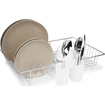 Odkapávač na nádobí PROPER Odkapávač bílý 48x30x10cm