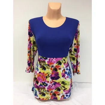 Dámská tunika dámské halenky, Barva Jako na obrázku 1, Velikost XL46, Materiál 96% Viskoza 4% Lycra