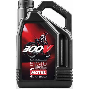 Motorový olej MOTUL 300V FACTORY LINE ROAD RACING 5W-40 - 1 l