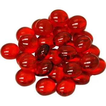 Příslušenství k deskovým hrám Chessex Hrací kameny 40 ks červené