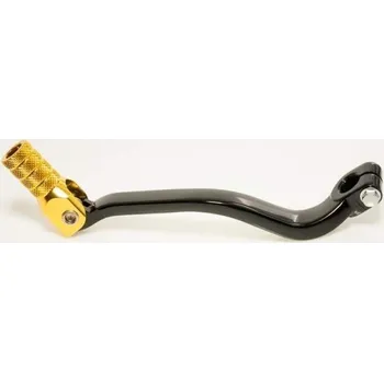 ACCEL řadící páčka (řadička) SUZUKI DRZ 400 S/SM/E 00-17 hliníková, barva černá, koncovka zlatá