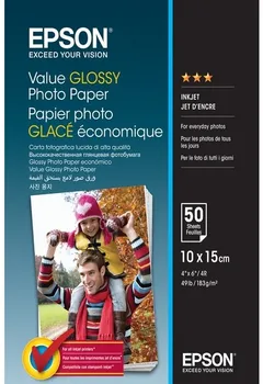 Fotopapír Epson Value Glossy Photo 10 x 15 cm 50 listů