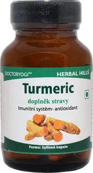 Přírodní produkt Herbal Hills Turmeric 200 mg 60 cps.