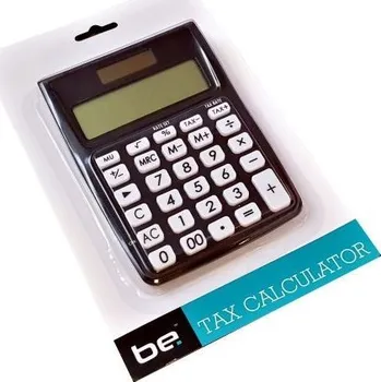 Kancelářská technika STOLNÍ SOLÁRNÍ KALKULAČKA TAX+