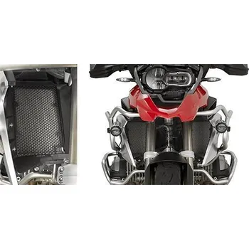 Chladič motoru Kappa KPR5108 Kryt chladiče z nerezové oceli, černý lakovaný BMW R 1200 GS (13-18), BMW R 1250 GS -19 BMW R 1200 GS ADVENTURE rok 14-18