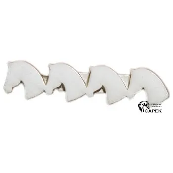 Jezdecké sako Spona na plastron Tattini -FOUR HORSE-