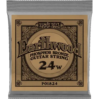 Struna pro kytaru a smyčcový nástroj Ernie Ball PO1824 - str. .024W PhBr