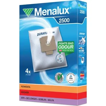 Sáček do vysavače Sáčky Menalux 2500 4ks pro Značení SWIRL R32 syntetické