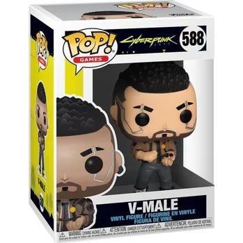 Figurka Funko Pop Games Cyberpunk 2077, V-Male