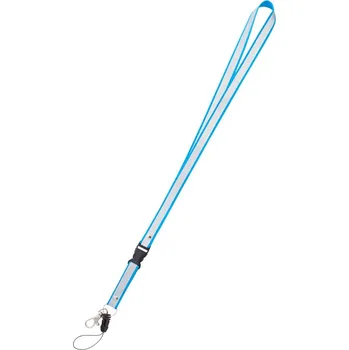 Reflexní klíčenka - světle modrá